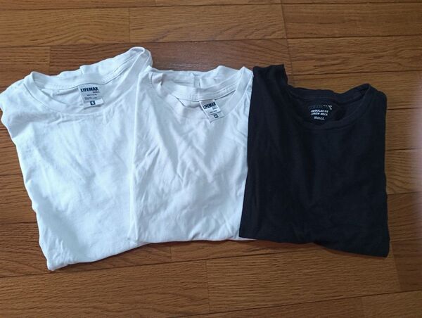 GU Tシャツ 黒 S 白Tシャツ XS S 3枚セット