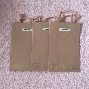 MIUMIU ミュウミュウ ショッパー 紙袋