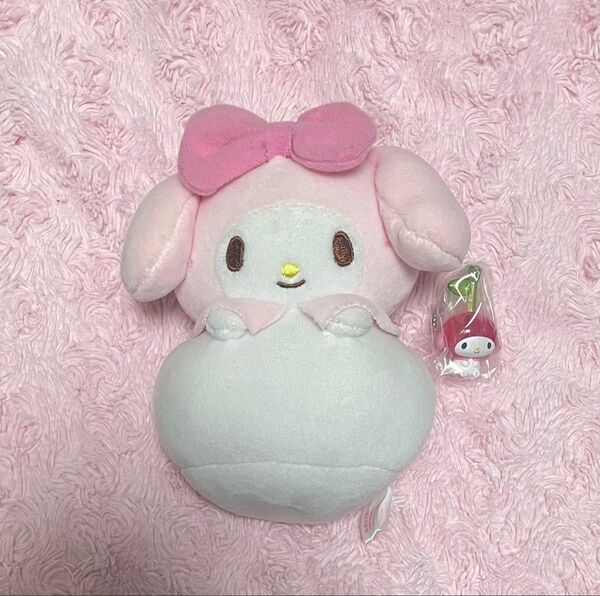 サンリオ ぬいぐるみ マスコット なかよしさくらんぼスイング ガチャガチャ マイメロ マイメロディ