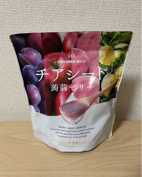 チアシード蒟蒻ゼリー 1袋 60個入り 大容量 こんにゃくゼリー チアシード コストコ