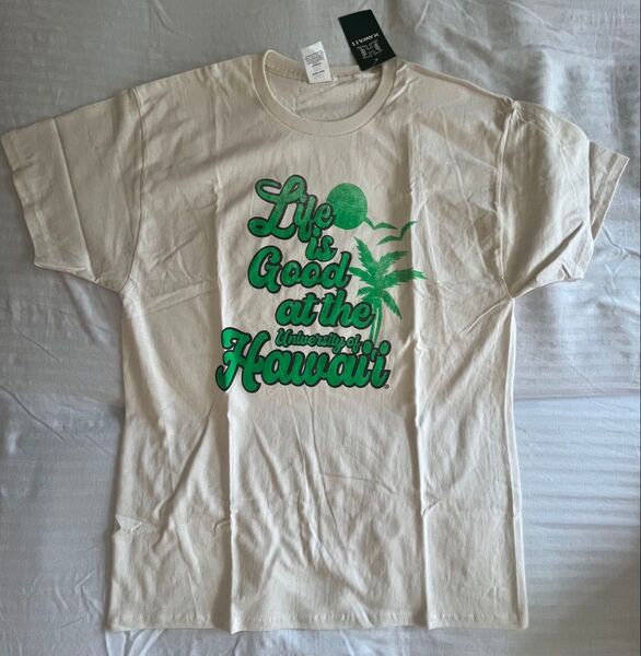 新品未使用 University of Hawaiiオリジナル Tシャツ Mサイズ
