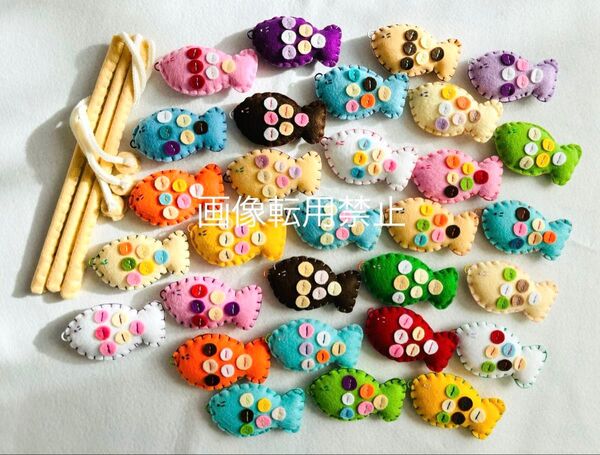 新品 みんなでおさかなつり 知育玩具 フェルトハンドメイド 幼稚園保育園イベント誕生日プレゼント ごっこ遊び お祭り お魚釣り