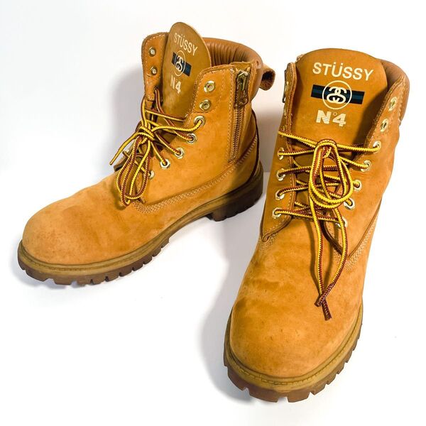 【stussy×Timberland】 6インチ プレミアムブーツ キングサイズ ティンバーランド ワークブーツ 28cm