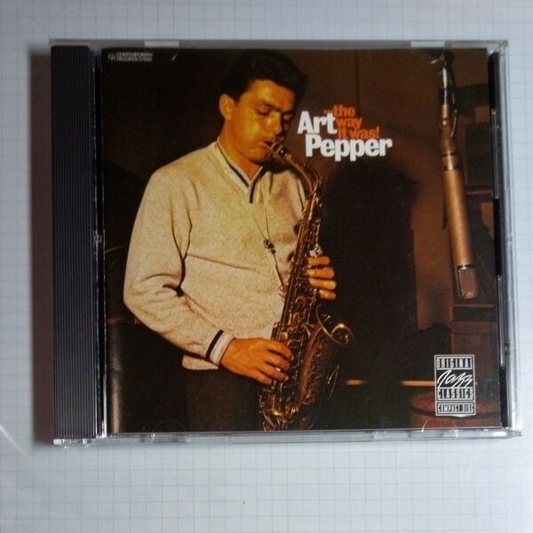 ジャズCD OJCCD-389-2 ART PEPPER THE WAY IT WAS!