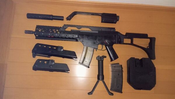 東京マルイ 次世代電動ガン G36K G36Cカスタム 着せかえパーツ多数 LMG仕様 スナイパー仕様