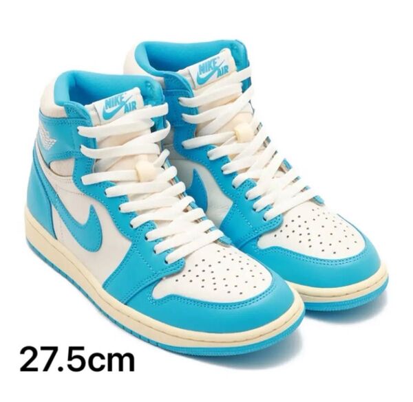 Nike Air Jordan 1 High OG "UNC Reimagined" 27.5cm
