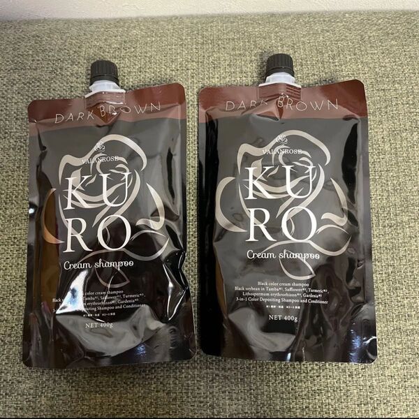 バランローズ KURO クリームシャンプー ダークブラウン