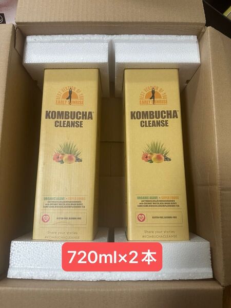 【2本セット】KOMBUCHA CLEANSE コンブチャクレンズ 新品未開封