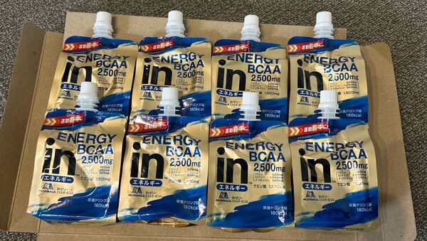 inゼリー エネルギーBCAA 8個