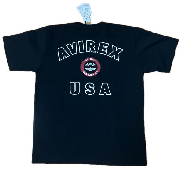 VARSITY LOGO T-SHIRT / バーシティ ロゴ 半袖Tシャツ / AVIREX / アヴィレックス