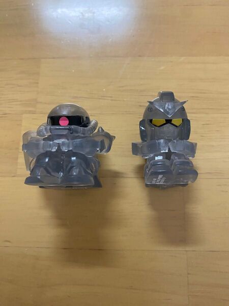 まちぼうけ 機動戦士ガンダムの場合 ブラッククリア Ver. ガンダム 量産型ザク