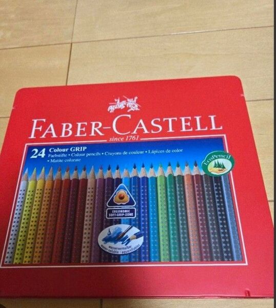 絵具色鉛筆 ファーバーカステル FABER-CASTELL 水彩色鉛筆 24色