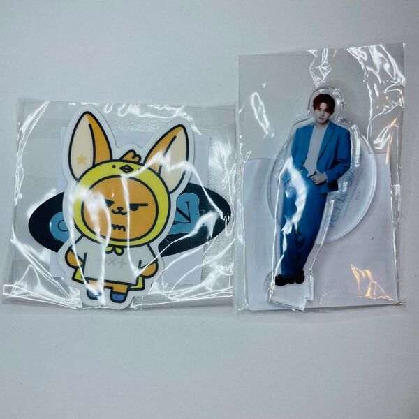 TXT カプセルトイ ガチャガチャ ヨンジュン アクスタ ファンチュン ステッカー