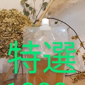 国産生特選はちみつ スパウトパウチ1kg 2025年採蜜