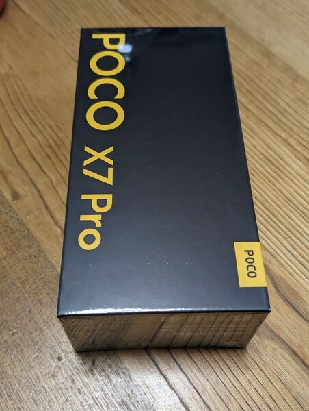 国内版 Xiaomi POCO X7 Pro ブラック 8GB 256GB