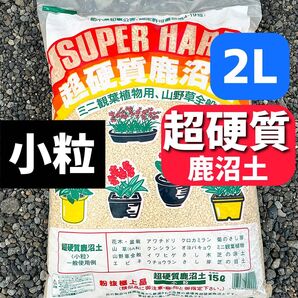 【超硬質鹿沼土】 小粒 2L 多肉植物 塊根 観葉植物 グラキリス 山野草