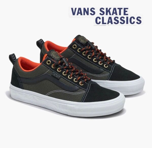 VANS SKATE OLD SKOOL BLACK SPITFIRE 27.5