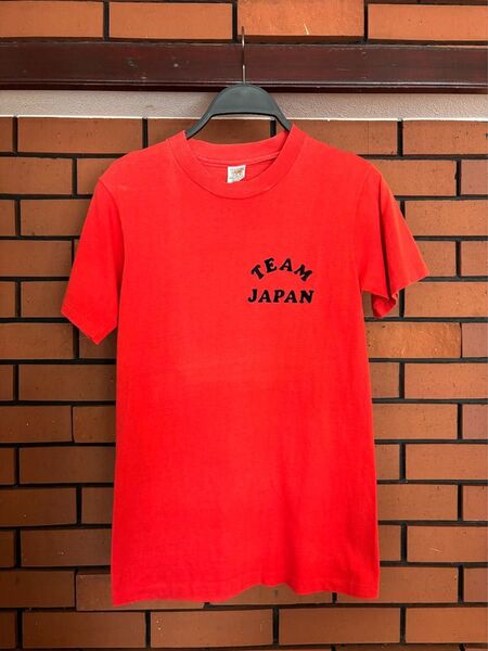 【70s Hanes】 “Team Japan” ヘインズ チームジャパン Tシャツ