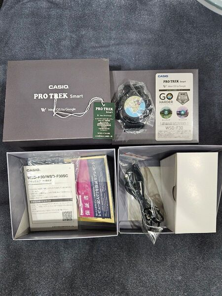 CASIO PRO TREK Smart WSD-F30 ブラック