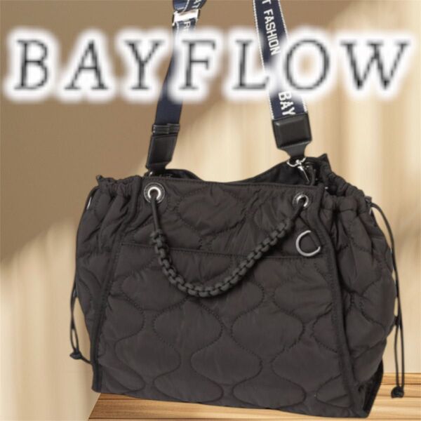BAYFLOW ベイフロー バッグ トートバッグ ブラック