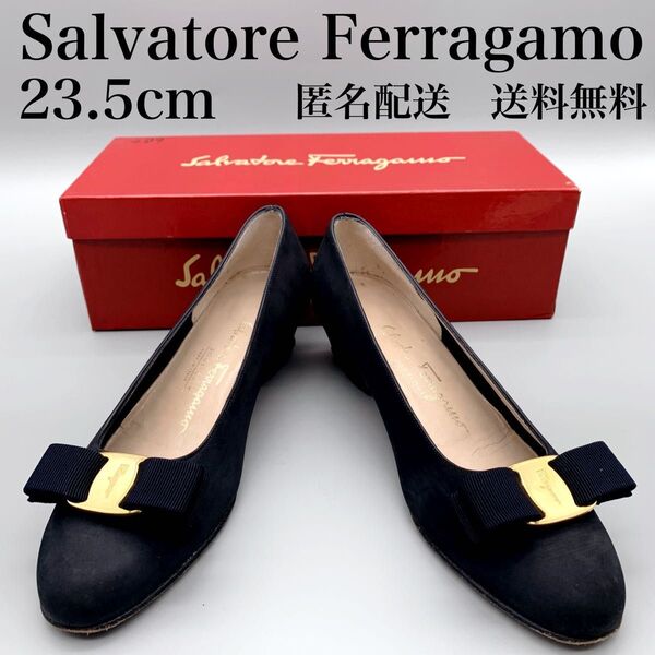 Salvatore Ferragamo VARA 23.5cm パンプス