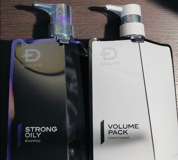 スカルプD ストロングオイリー(シャンプー)とボリュームパック(コンディショナー)セット
