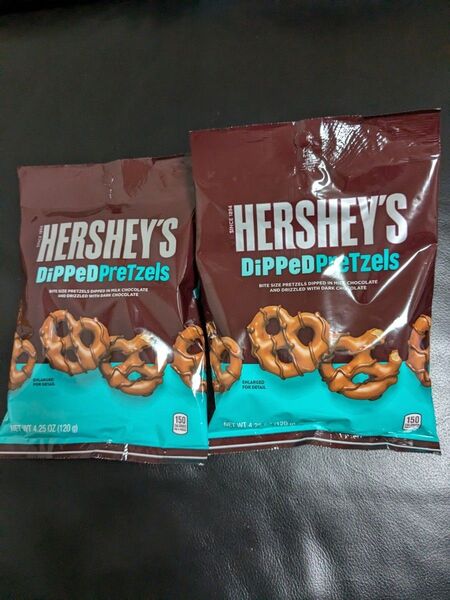 ハーシー ディップドプレッツェル ミルクチョコ 2袋