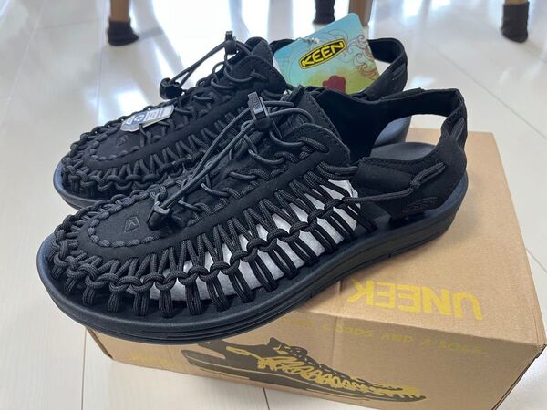 KEEN 28cm サンダル Black