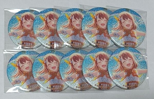 プロセカ グリッター缶バッジ 7A 花里みのり まとめ売り