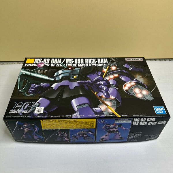 HGUC 機動戦士ガンダム MS-09 ドム/MS-09R リックドム 1/144スケール プラモデル