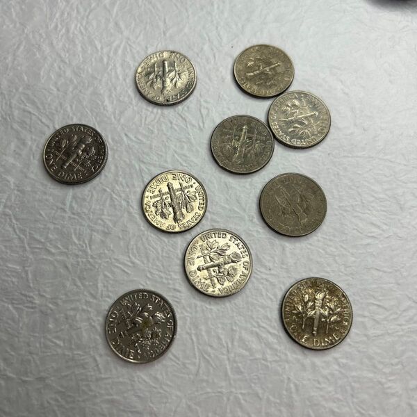 外国コイン・メダル収集品 : アメリカワンダイム
