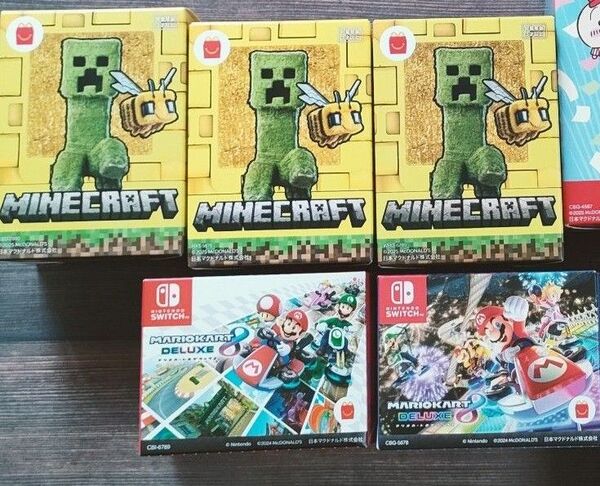 マクドナルド ハッピーセット マリオカート マインクラフト