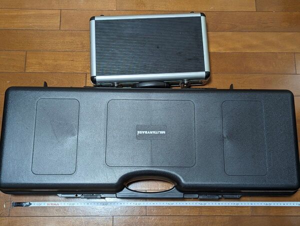 ハードガンケース ライフルケース 86cm BK + ハンドガンケース アタッシュケース ガンケース 電動ガン ガスブロ