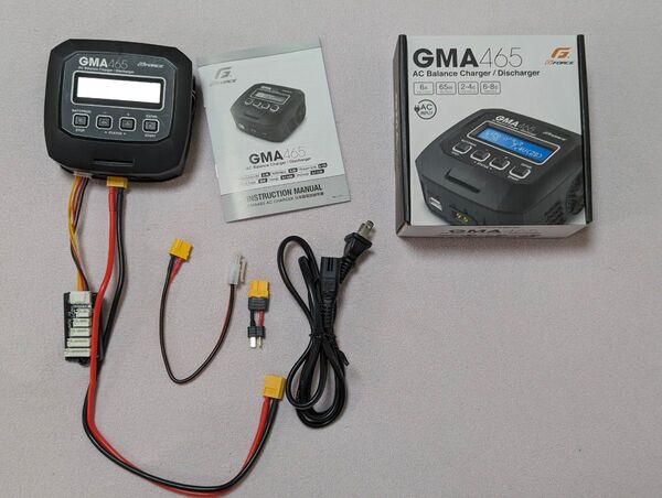 G-FORCE GMA465 ACチャージャー リポバッテリー ニッケル水素 充電器 電動ガン・ラジコンに