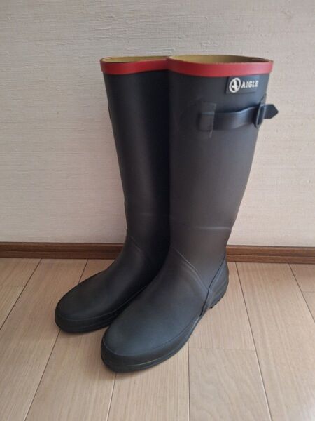 AIGLE エーグル ラバーブーツ レインブーツ 長靴 UK5 24cm