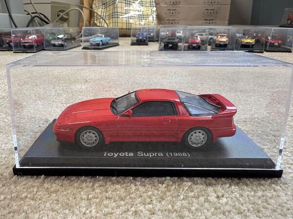 Hachetteアシェット 国産名車コレクション 1/43 Toyota Supra トヨタ スープラ 1988年