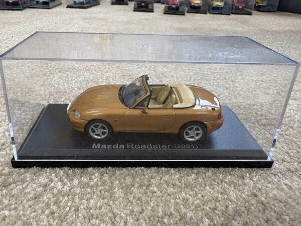 Hachetteアシェット 国産名車コレクション 1/43 Mazda Roadster マツダ ロードスター 2001年
