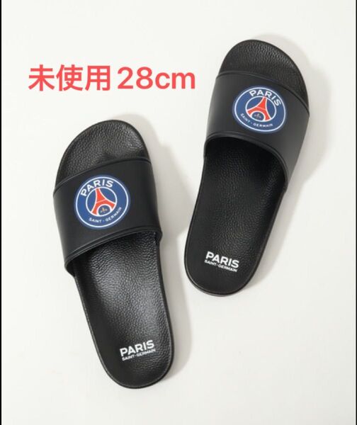 【未使用】【28cm】Paris Saint-Germain/パリサンジェルマンロゴエンブレム シャワーサンダル
