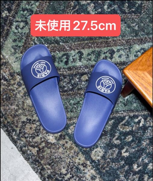 【未使用】【27.5cm】Paris Saint-Germain/パリサンジェルマンロゴエンブレム シャワーサンダル