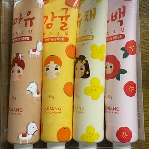 SORANG ハンドクリーム 4個セット 韓国コスメ スキンケア チェジュ 航空