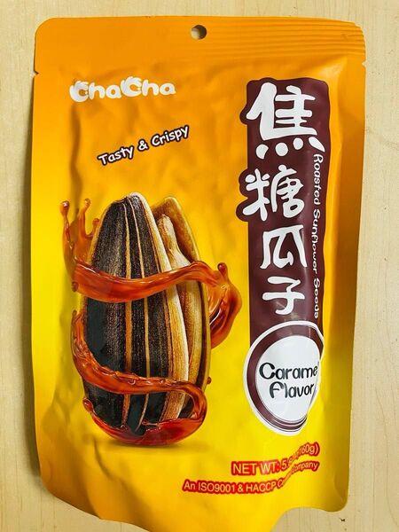 洽洽 恰恰 チャチャ ひまわりの種 焦糖瓜子 キャラメル味 カラメル味 160g 1袋