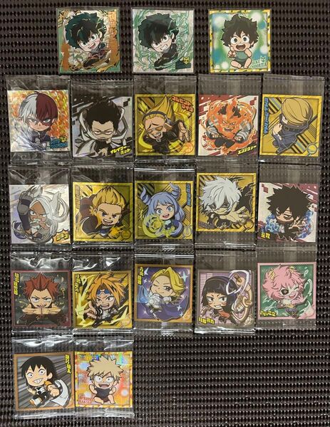 にふぉるめーしょん 僕のヒーローアカデミア ヒロアカ ウエハース シール まとめ売り