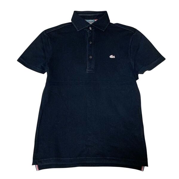 LACOSTE ラコステ EXCLUSIVE EDITION 限定銀ラコ コットンストレッチ半袖ポロシャツ2 シルバーラコステ