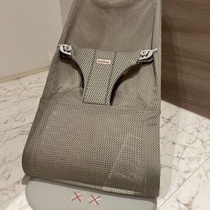 【極美品】ベビービョルン バウンサー ブリス エアー グレーべージュ