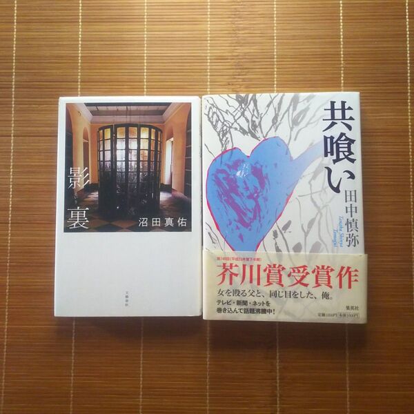 芥川賞受賞作 単行本 ハードカバー やや訳あり 2冊セット まとめ売り
