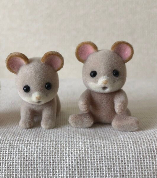 シルバニアファミリー 海外版 ネズミ赤ちゃん
