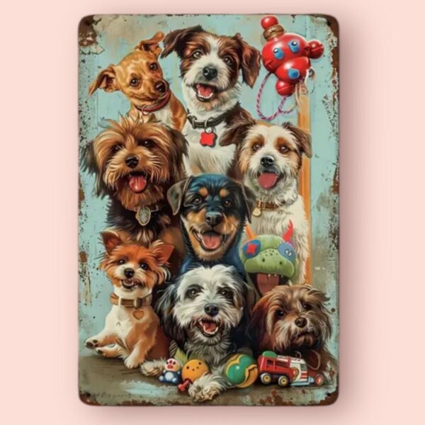新品 犬 サイン 看板 犬雑貨 犬モチーフ 犬柄 犬グッズ おもちゃ
