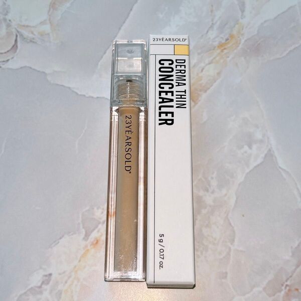 23YEARSOLD Derma thin Concealer ダーマシンコンシーラー 5g1Y グローベージュ