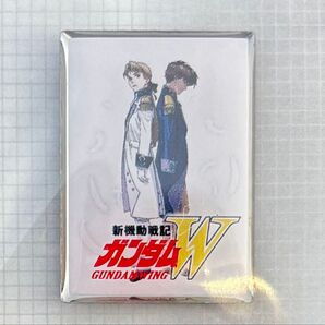 セブンイレブン ガンダム オリジナルピンバッジ ガンダムW ヒイロ&リリーナ