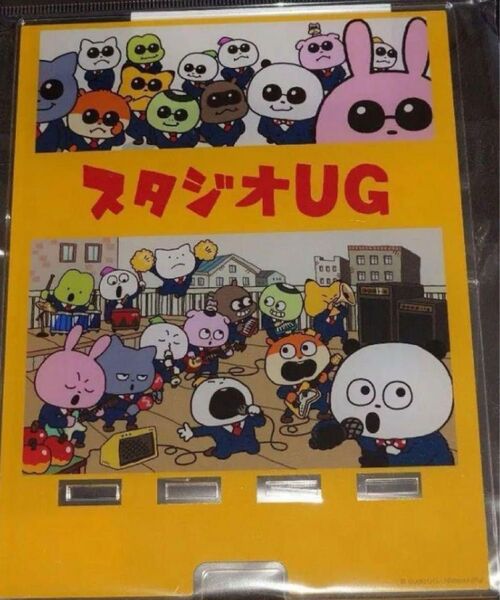 完売品★スタジオUG デカスマキャラスタンド 集合デザイン(描き下ろしイラスト)